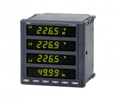 Miernik parametrów sieci 3-fazowej z rejestracją i Ethernetem