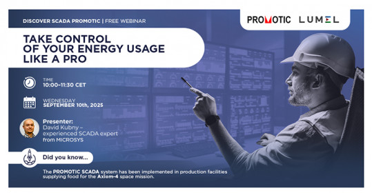 Take control of your energy usage like a pro – discover PROMOTIC SCADA software!