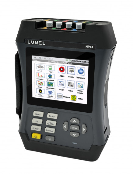 NP41 - Portable Class S power quality analyzer