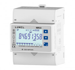 Miernik energii sieci 3-fazowej  100A  - NR33