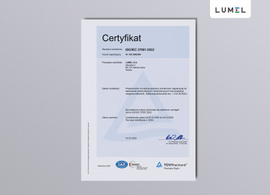 Uzyskaliśmy certyfikację ISO/IEC 27001:2022! - miniatura