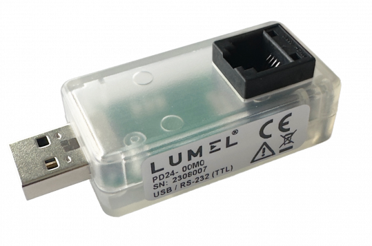 Converter of USB/RS232 (TTL) interface PD24