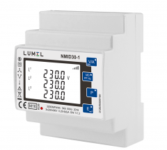 3-phase DIN rail energy counter 1/5A (MID certified)