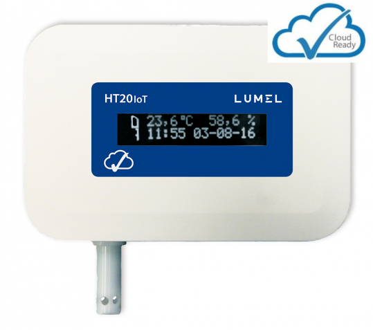 Temperature and humidity data logger for IoT applications