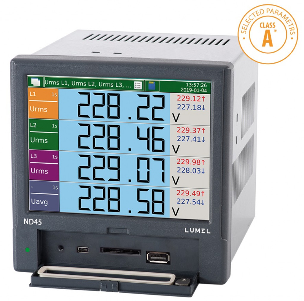 Power network analyzer / recorder ND45 Lumel