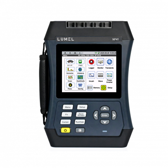 NP41 - Portable Class S power quality analyzer