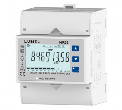 Miernik energii sieci 3-fazowej 100A - NR33