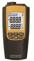 Infrared temperature and thermocouple meter