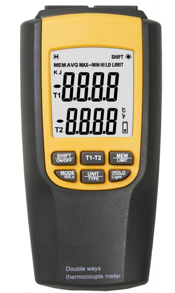 Dual ways thermocouple meter | Lumel