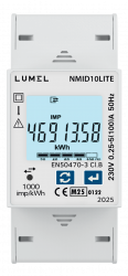 Single-phase MID certified energy meter (up to 100A)