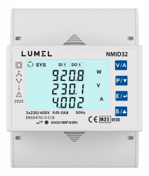 3-fazowy licznik energii z certyfikatem MID (1/5A) (MODBUS RTU)