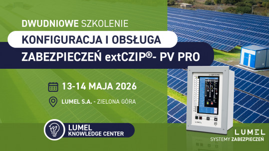 Szkolenie - Konfiguracja i obsługa zabezpieczeń extCZIP-PV PRO  - 13-14.05