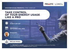 Take control of your energy usage like a pro – discover PROMOTIC SCADA software!
