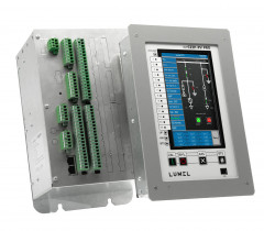 Sterowniki polowe dla rozdzielnic montowanych w punktach przyłączania obiektów OZE - extCZIP-PV PRO z zewnętrznym panelem