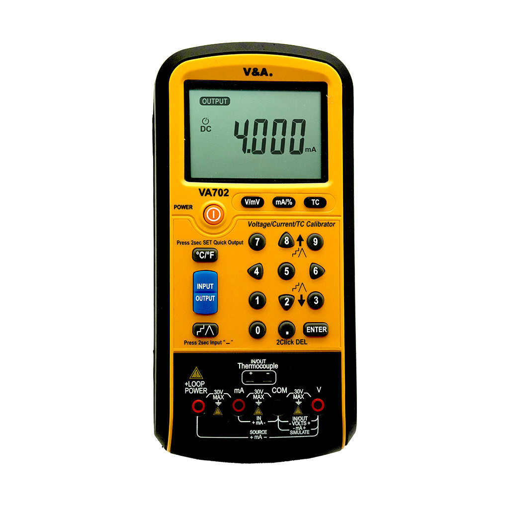 Voltage/Current/TC Calibrator - VA702 | Lumel