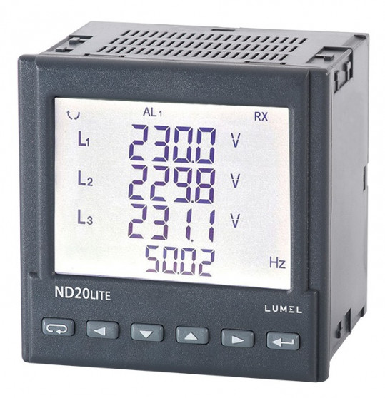 1 and 3-phase power network meter