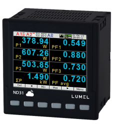 Power network meter with Ethernet and recording dedicated to IoT applications - ND31
