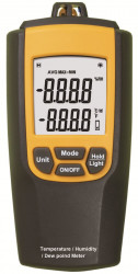 Temperature /humidity and dew point meter