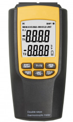 Dual ways thermocouple meter