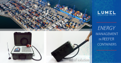 Energy monitoring in reefer containers at container ports