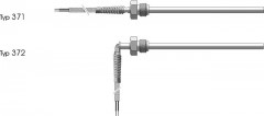 Universal temperature sensor with threaded fitting - CT371, CT372