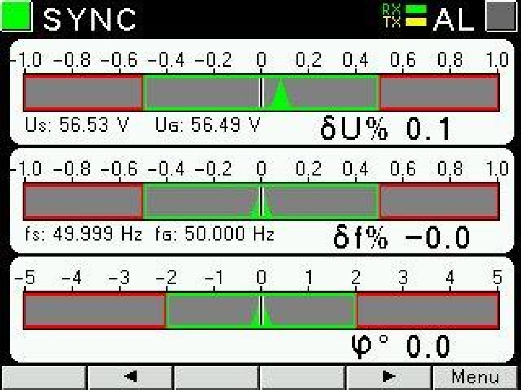 Synchronization meter / Synchronoscope | Lumel