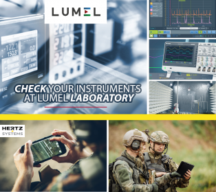 Udane testy w laboratorium Lumelu, ultranowoczesnego modułu komunikacji HERTZ Systems przeznaczonego dla polskiej armii. - miniatura