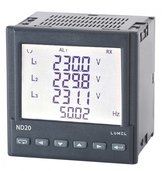 1 and 3-phase power network meter
