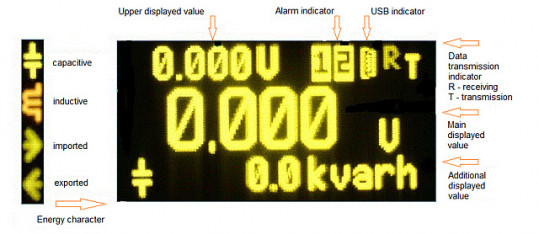 Rail mounted 1-phase power network meter