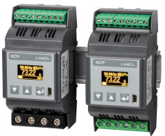 Rail mounted 1-phase power network meter