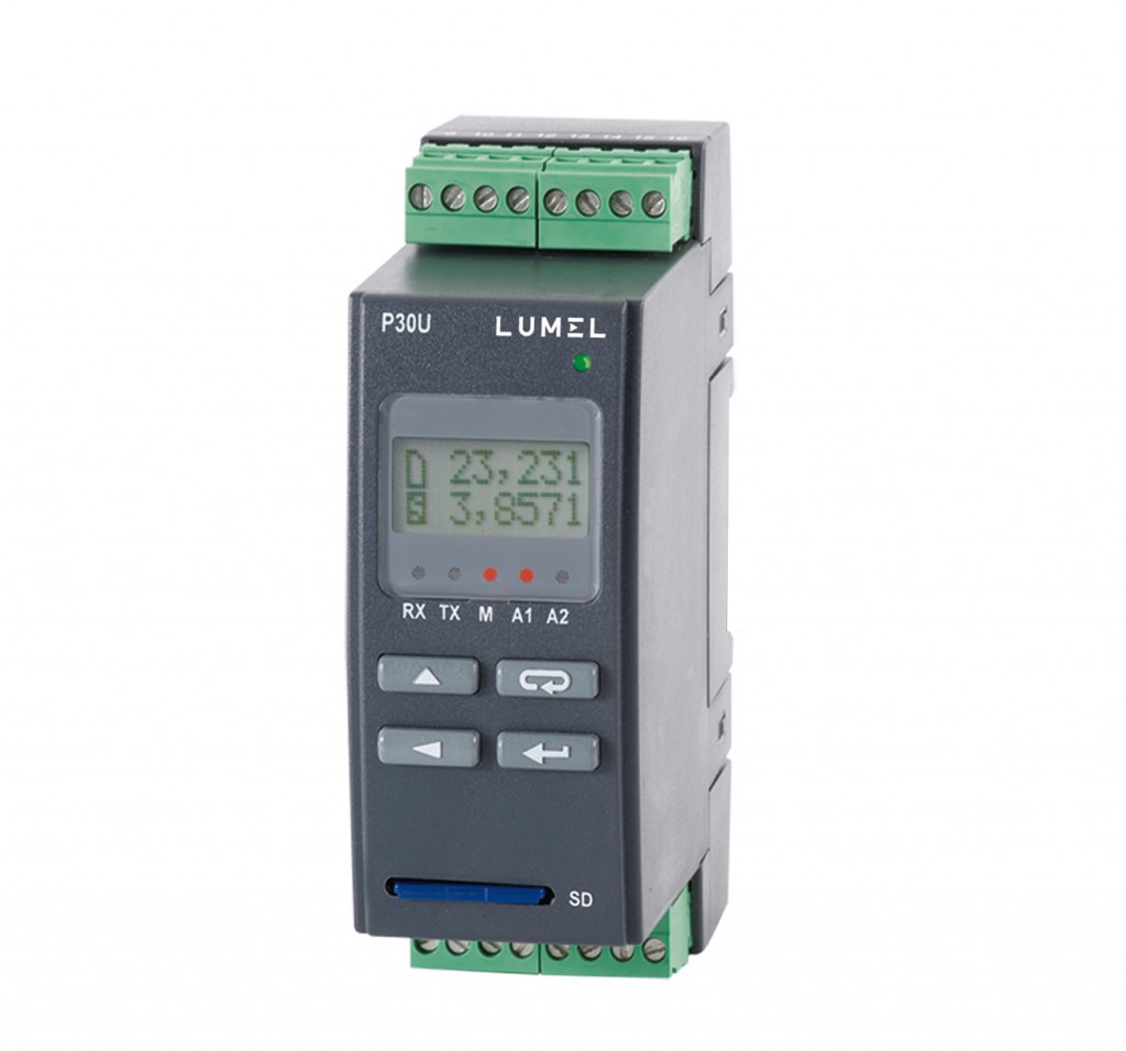 Universal transducer of temperature and standard signals with Ethernet | Lumel