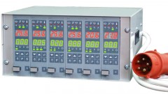 System for injection moulds with heated channels