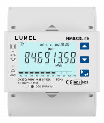 Three-phase MID certified energy meter (up to 100A)