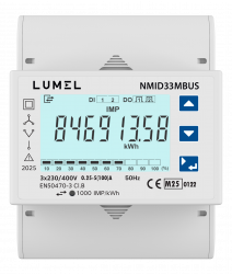 Three-phase MID certified energy meter (up to 100A) (M-Bus)