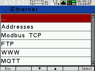 Funkcja - protokół MQTT do miernika ND30