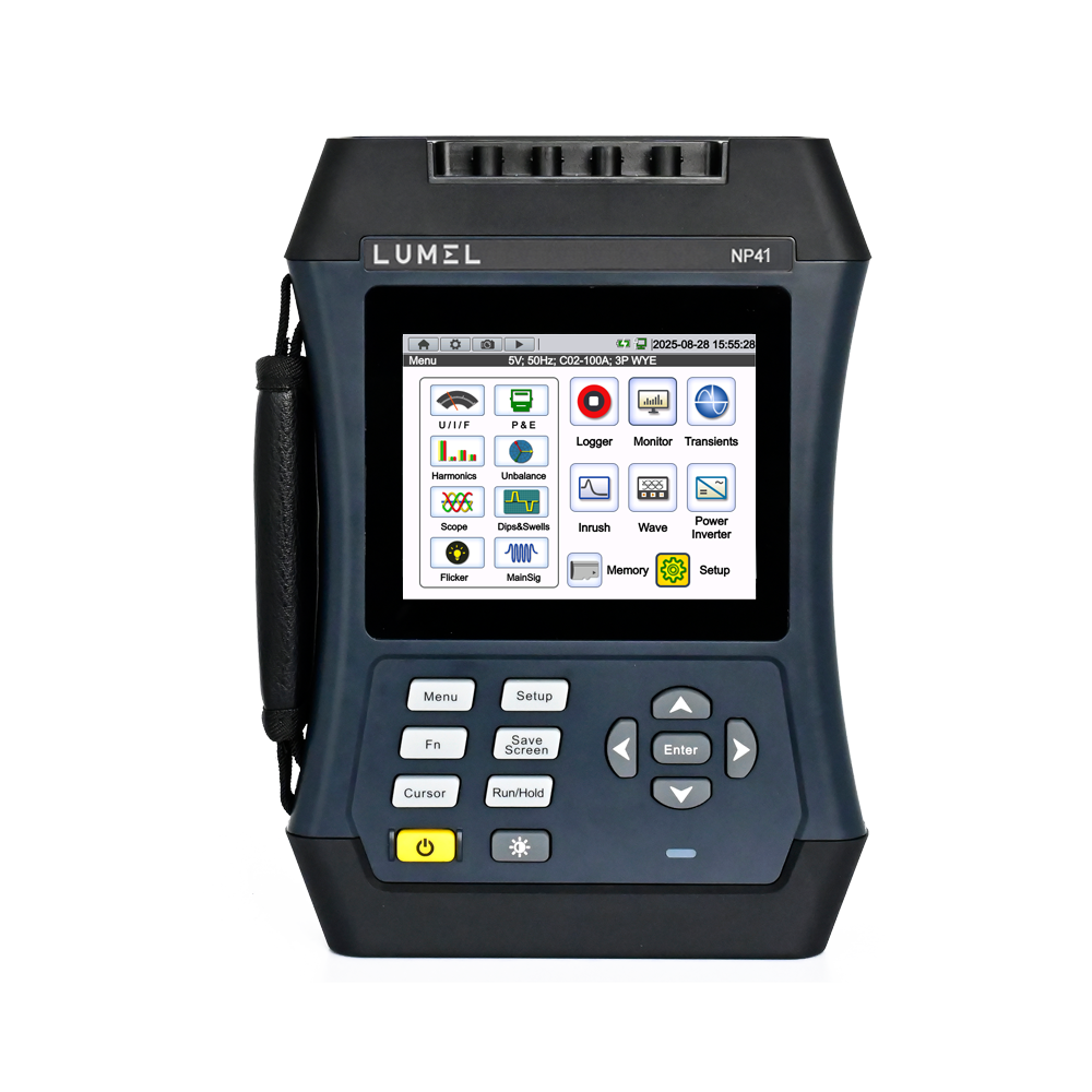 NP41 - Portable Class S power quality analyzer
