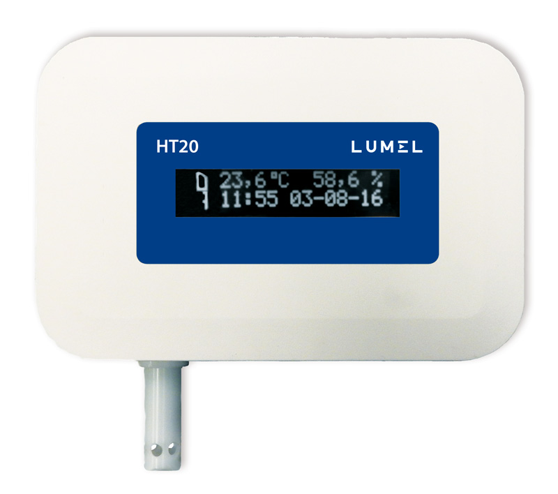 Temperature and humidity data logger with Ethernet and PoE