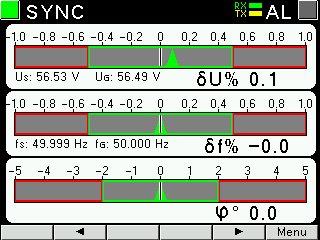 Synchronization meter / Synchronoscope