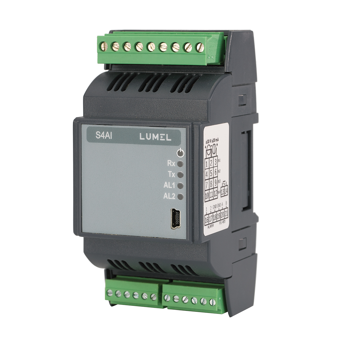Module of 4 analog inputs | Lumel